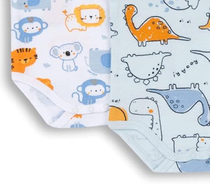 Chicco Unisex Baby Set Ärmellos Bodys aus Baumwolle Body (4er Pack)