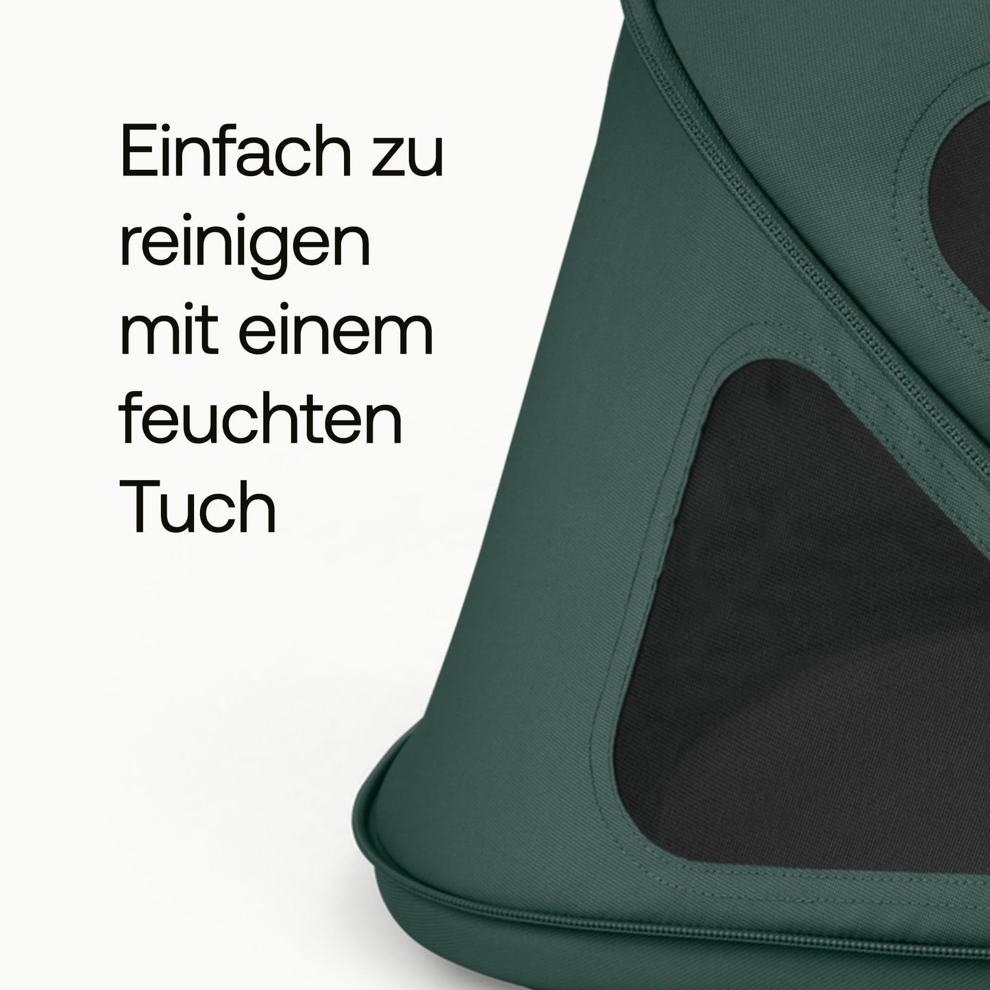 Bugaboo Dragonfly Sonnendach mit Lüftungsfenstern, ausziehbar für zusätzlichen und optimalen Sonnenschutz, wasserabweisend, Deep Indigo