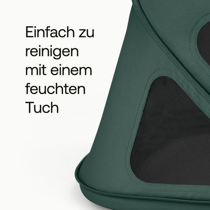 Bugaboo Dragonfly Sonnendach mit Lüftungsfenstern, ausziehbar für zusätzlichen und optimalen Sonnenschutz, wasserabweisend, Deep Indigo