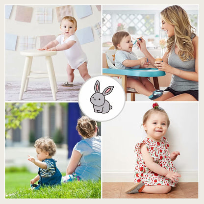 HMIYA Weiche Leder Krabbelschuhe Babyschuhe Lauflernschuhe mit Wildledersohlen für Jungen und Mädchen 0-6 Monate 6-12 Monate 12-18 Monate 18-24 Monate