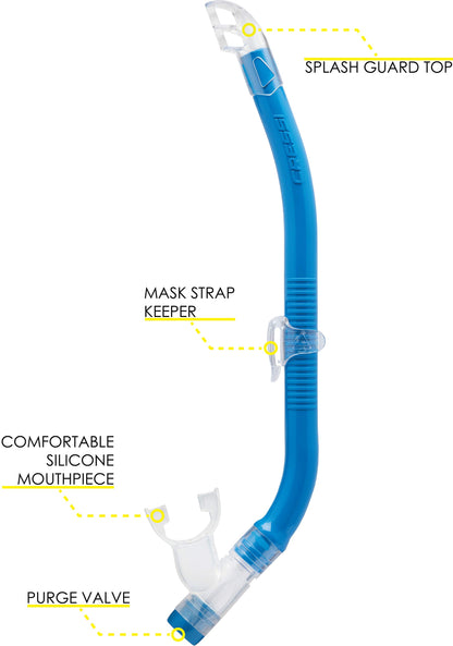 CRESSI Unisex-Jugend Top Snorkel Kleiner schnorchel