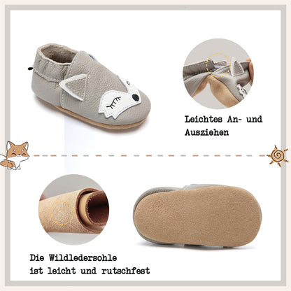 Babyschuhe IceUnicorn Krabbelschuhe für Babys, weiche Leder-Laufschuhe für Jungen und Mädchen, Lederschuhe für Kleinkinder, Baby Hausschuhe