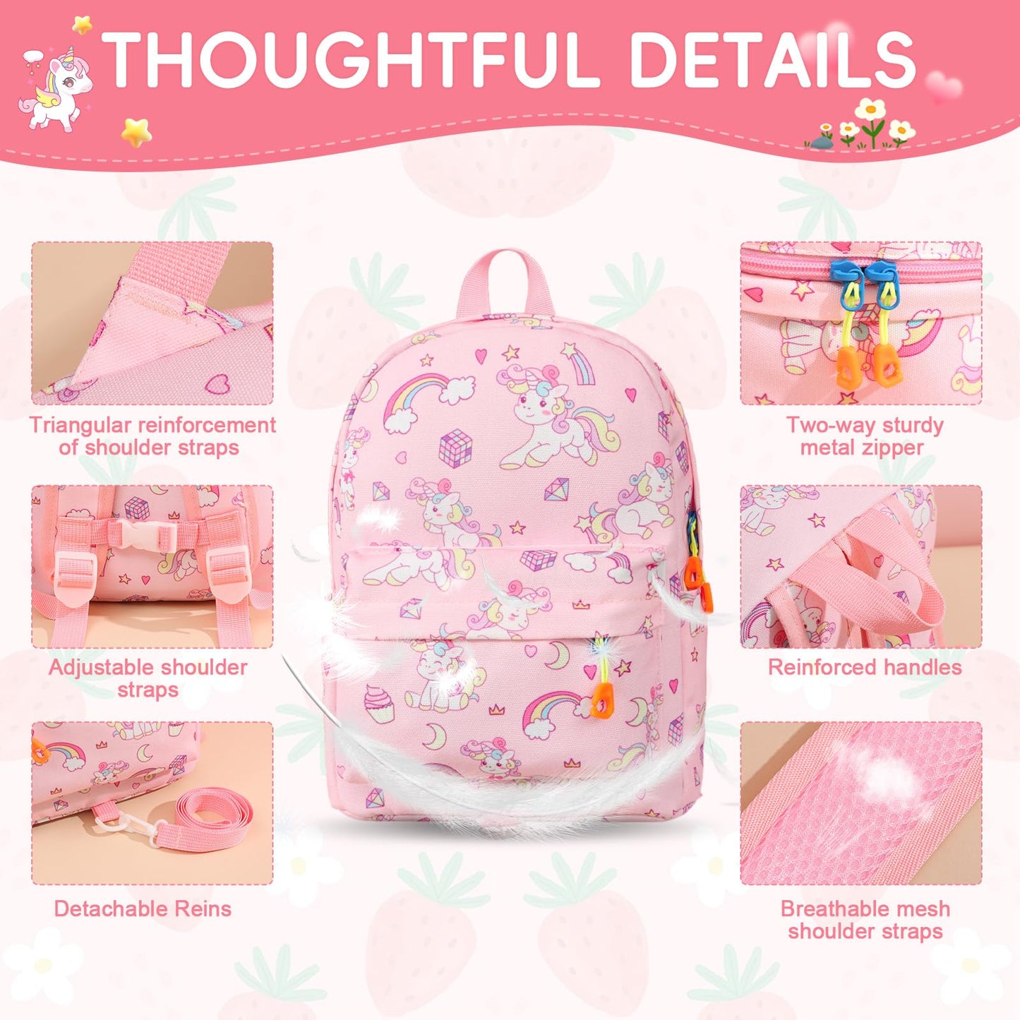 Kinderrucksack Jungen, Mini-Dinosaurier-Rucksack, Kindergarten Schulrucksäcke, Kleinkind Schultasche für Kinder, Jungen, Mädchen, Kleinkind