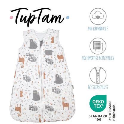 TupTam All-Season Baby Sleeping Bag, Sleeveless, Padded