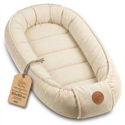 Nestchen Baby - Babynestchen Neugeborene Minky Babynest für Kinderbett Vielseitiges tragbar Nest kuschelnest zubehör für babybett warm Winter coccon Teddybären