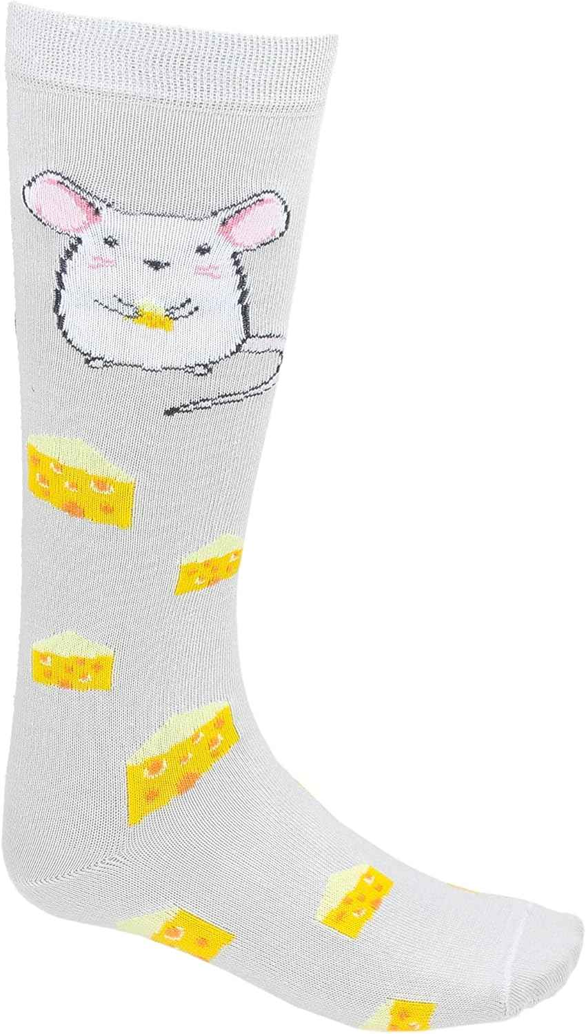 TupTam Girls' Knee-Length Socks, Patterned, Pack of 3