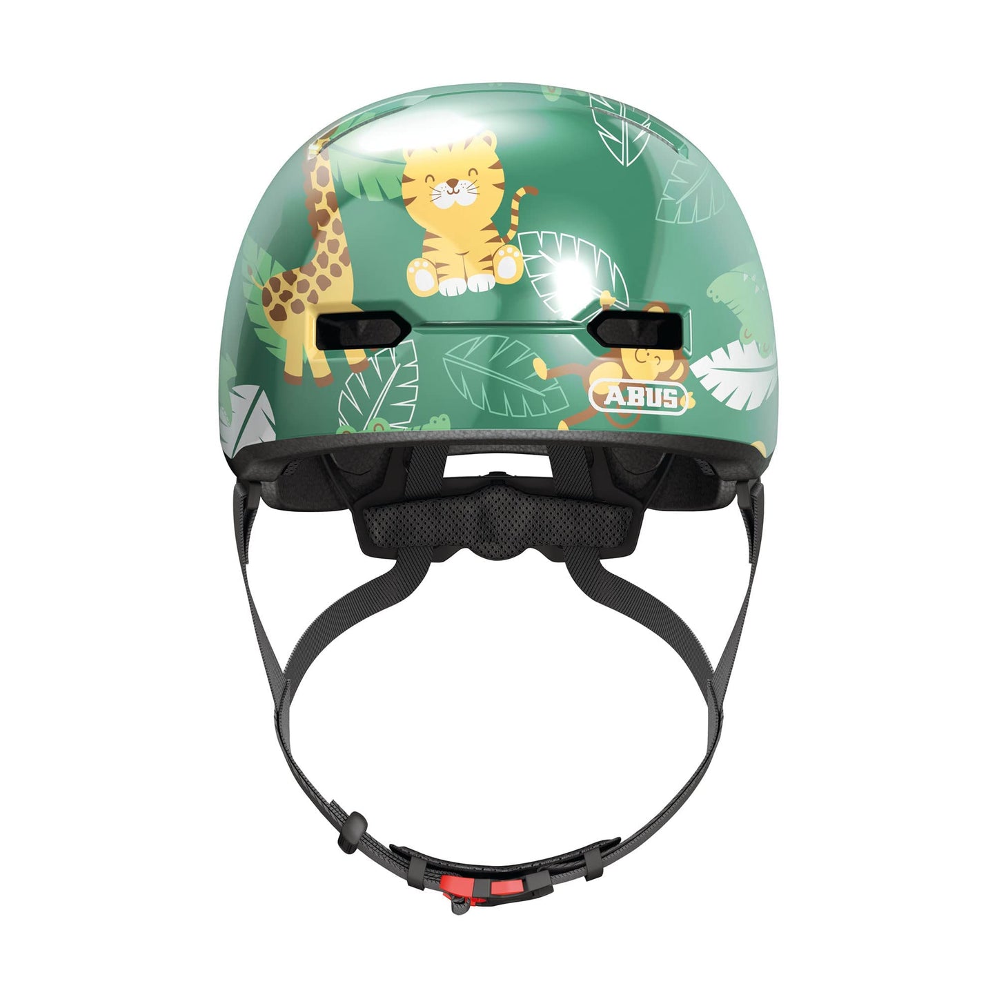 ABUS Skurb Kid Children's Helmet - Robust Bicycle Helmet in Skater Look with Space for a Braid and Various Designs - for Girls and Boys