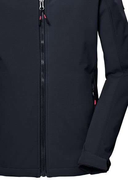 Killtec Mädchen Kos 145 Grls Sftshll Jckt Softshelljacke/Outdoorjacke mit Kapuze
