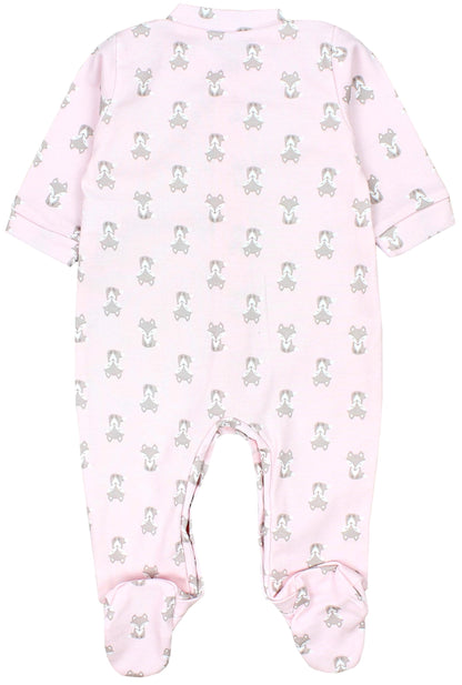 TupTam Baby Mädchen Schlafstrampler mit Fuß 3er Pack