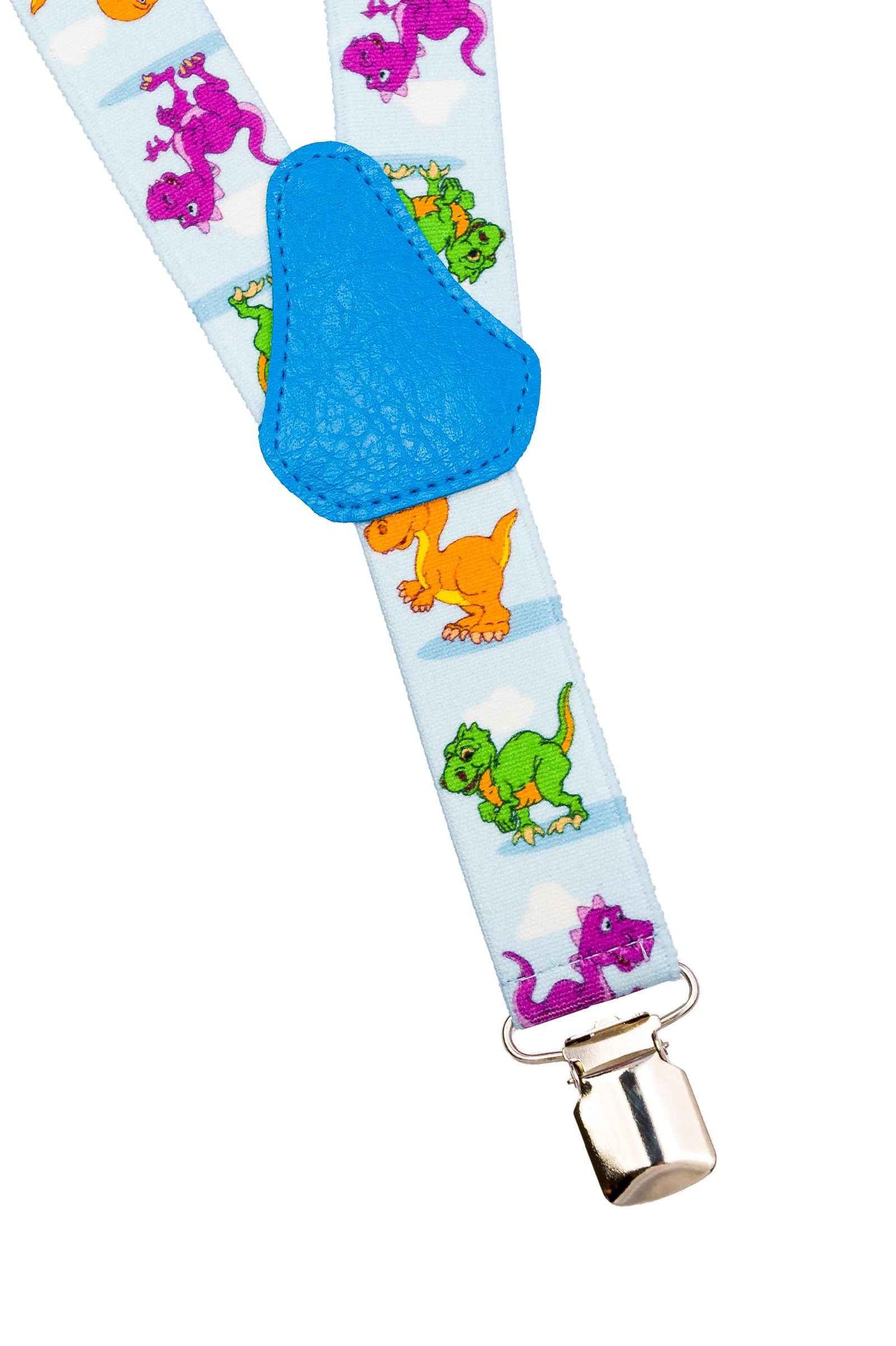 Kids Dinosaur Design Braces | Elastic Y Braces (1-5 Years) - 2.5cm