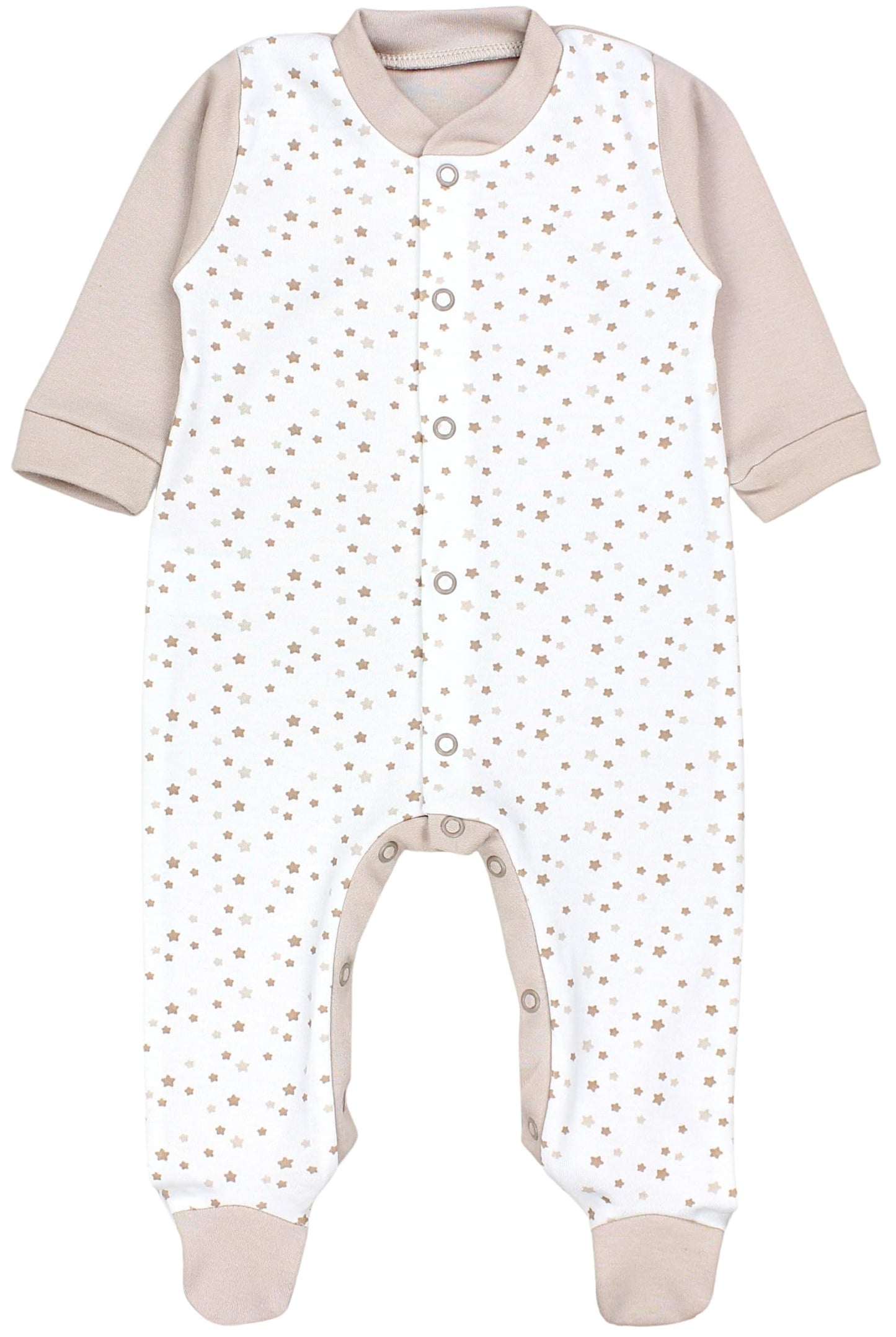 TupTam Baby Kleidung Set Jungen Langarm Bekleidung Neugeborene Füßlingen Hose Body Strampler Mütze 5 tlg