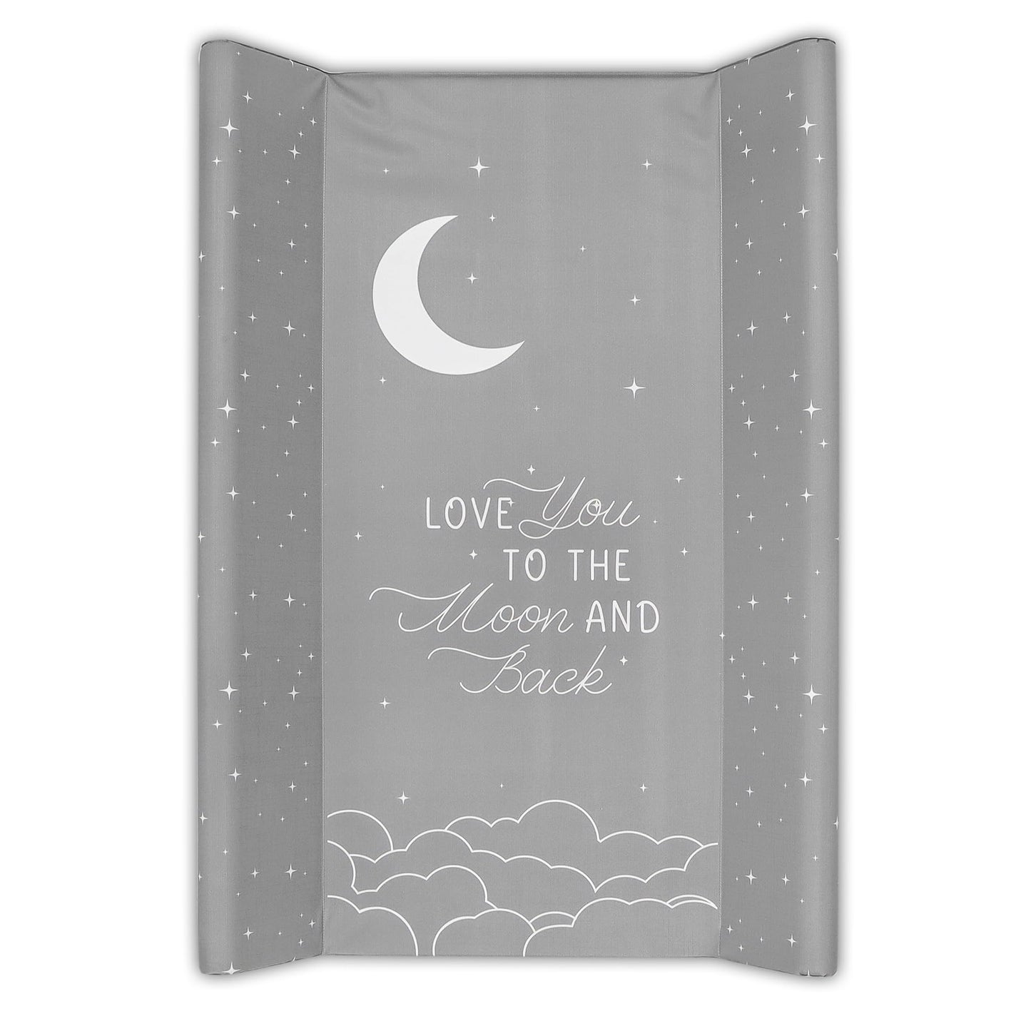 Wickelunterlage Wickelauflage Keil 70x47 cm - Wickeltischauflage für Babys abwaschbare und wasserdichte Wickelmulde ideal für Babybett und Wickeltisch Kaninchen Motiv