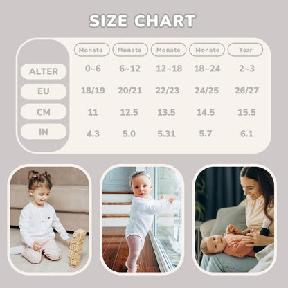 IceUnicorn Baby's Crawling Shoes, Winter First Walking Shoes, Baby Lined Leather Shoes, Soft Leather, Suede Soles, Leather Slippers