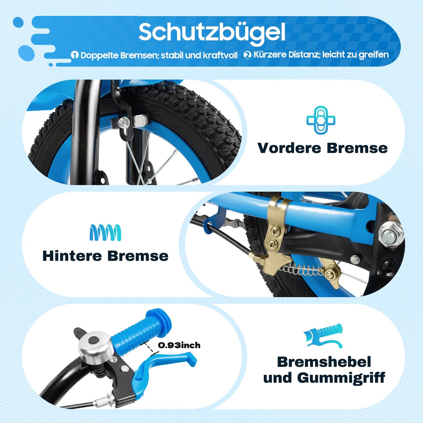 LKHDONG Kinderfahrrad 12 Zoll, Kinderrad für ab 2-4 Jahre, Tretfahrrad mit Stützräder und Korb, Kinder Fahrrad Mädchen Jungen, Fahrrad Kinder Höhenverstellbares - Meloni2