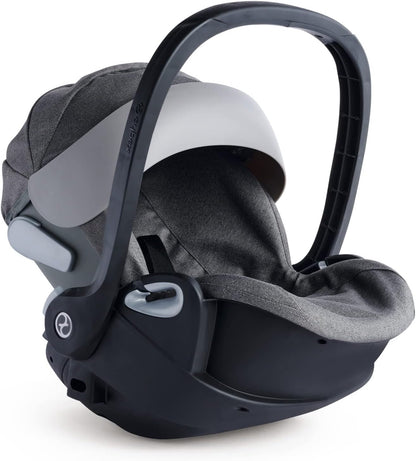 Corolle 9000141390 - Cybex 2in1 Puppen Trageschale und Wiege, mit Gurt und Verdeck, kann mit dem Cybex Puppenwagen verbunden Werden, für alle 36-42cm Babypuppen, ab 3 Jahren - Meloni2