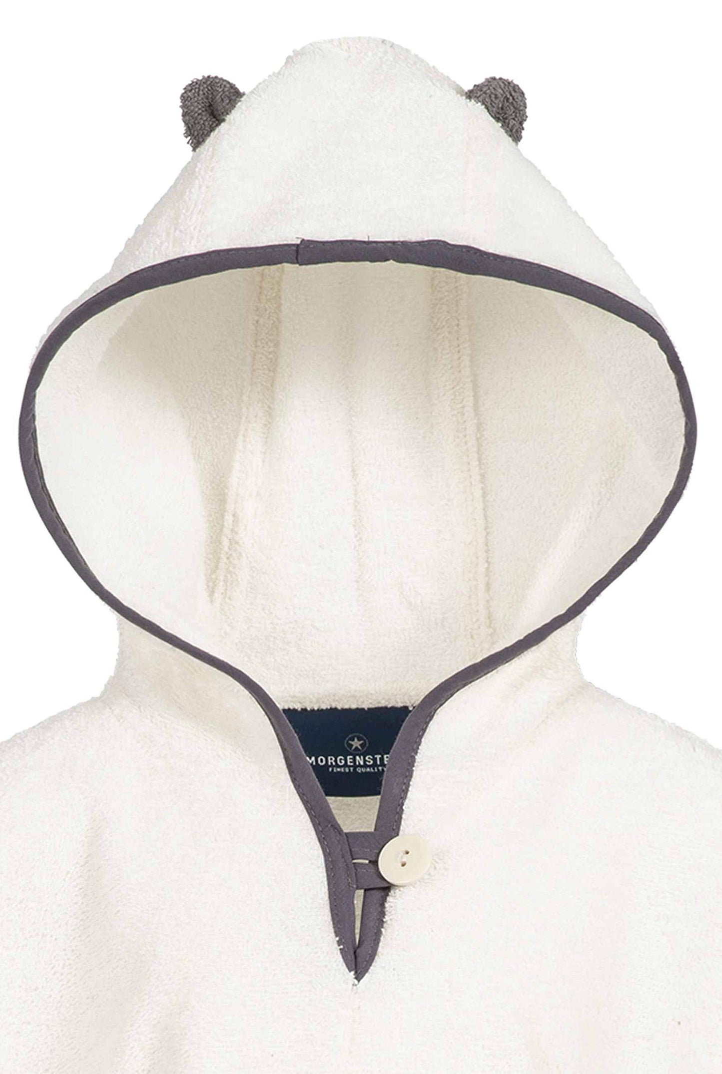Morgenstern Bath Poncho Children's Baby Girls Boys 100% Cotton Oeko-Tex Baby Bath Towel Hooded Towel Bathrobe Terry Cloth