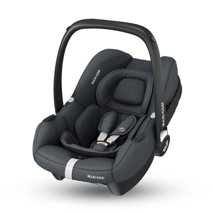 Maxi-Cosi CabrioFix i-Size, Babyschale, 0–12 Monate, max. 12 kg, leichter i-Size Kindersitz (3,2 kg), Sonnenverdeck, gepolsterter Sitz, für viele Maxi-Cosi Kinderwagen, Essential Green - Meloni2