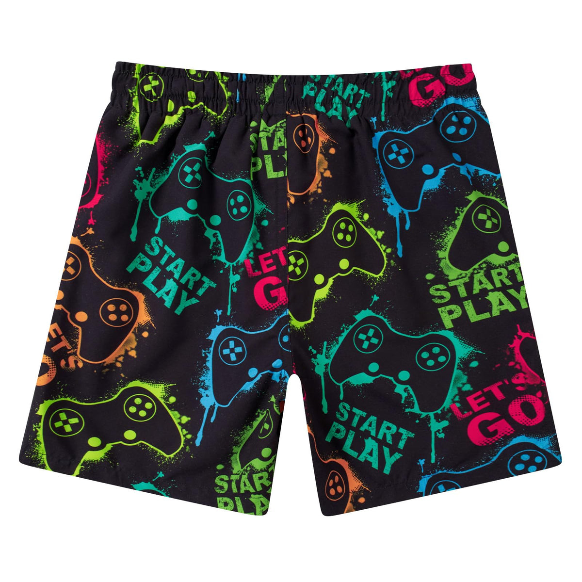 Fanient Badehose Jungen Schwimmshorts - 2 in 1 Badeshorts mit Kompression Liner für optimalen Komfort