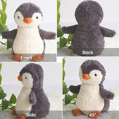 Kuscheltier Pinguin, 23 cm Plüschtier für Kinder, Flauschiger Stofftier zum Kuscheln und Spielen, Süße Plüschtiere, Pinguin Plushie, Kuscheltiere Mädchen, Stuffed Animals für Jungen Mädchen Geschenke