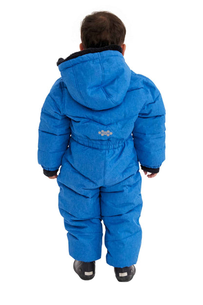 Killtec Unisex Children's Karter Mini Jumpsuit in Down Look with Hood