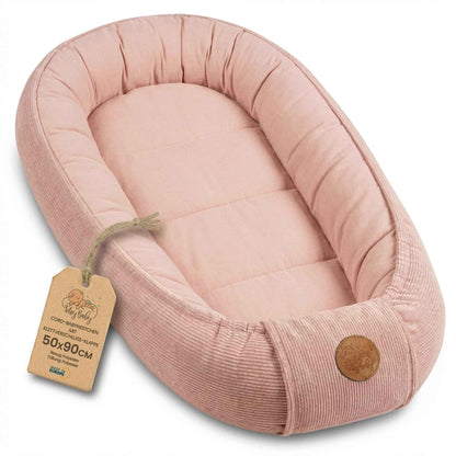 Nestchen Baby - Babynestchen Neugeborene Minky Babynest für Kinderbett Vielseitiges tragbar Nest kuschelnest zubehör für babybett warm Winter coccon Teddybären