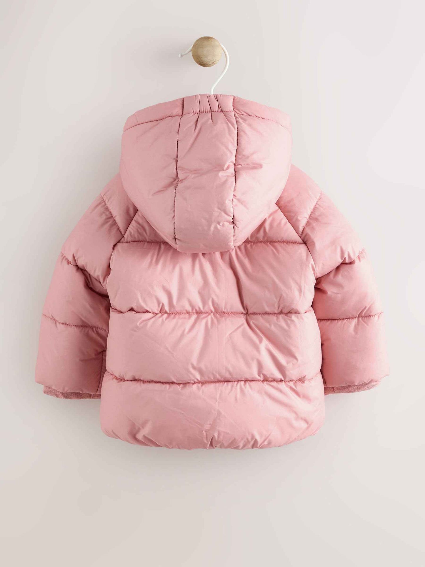 NEXT Baby Girls' Padded Hooded Jacket