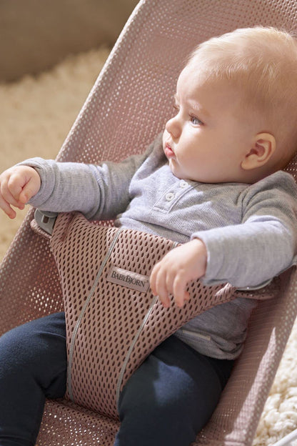 BabyBjörn Bliss Baby Bouncer, Woven, Classic Quilting, Sand Grey 