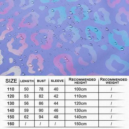 linboo softshell jacket girls' transitional jacket with hood, fleece-lined windbreaker, breathable rain jacket, waterproof outdoor jacket for children 