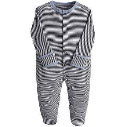 amropi Baby Mädchen Schlafstrampler 3er Pack Jungen Pyjamas Baumwolle Overalls Strampler für 0-12 Monate