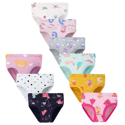 JackLoveBriefs Mädchen Unterhosen Bequeme Slips Baumwolle