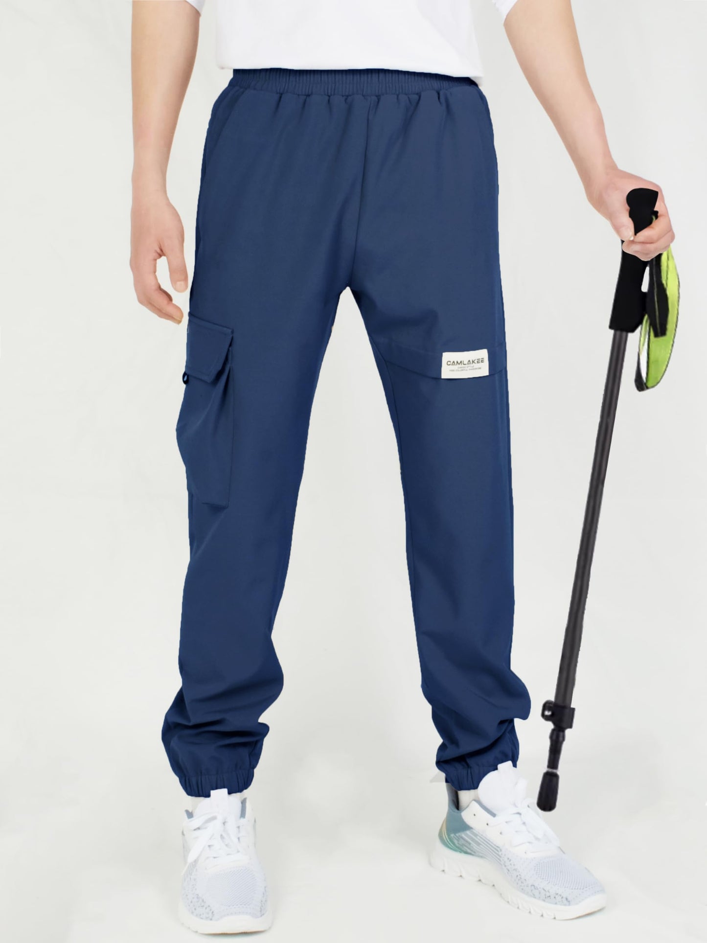 CAMLAKEE Hiking Trousers Children's Waterproof Trekking Trousers Boys Outdoor Trousers Boys Cargo Trousers