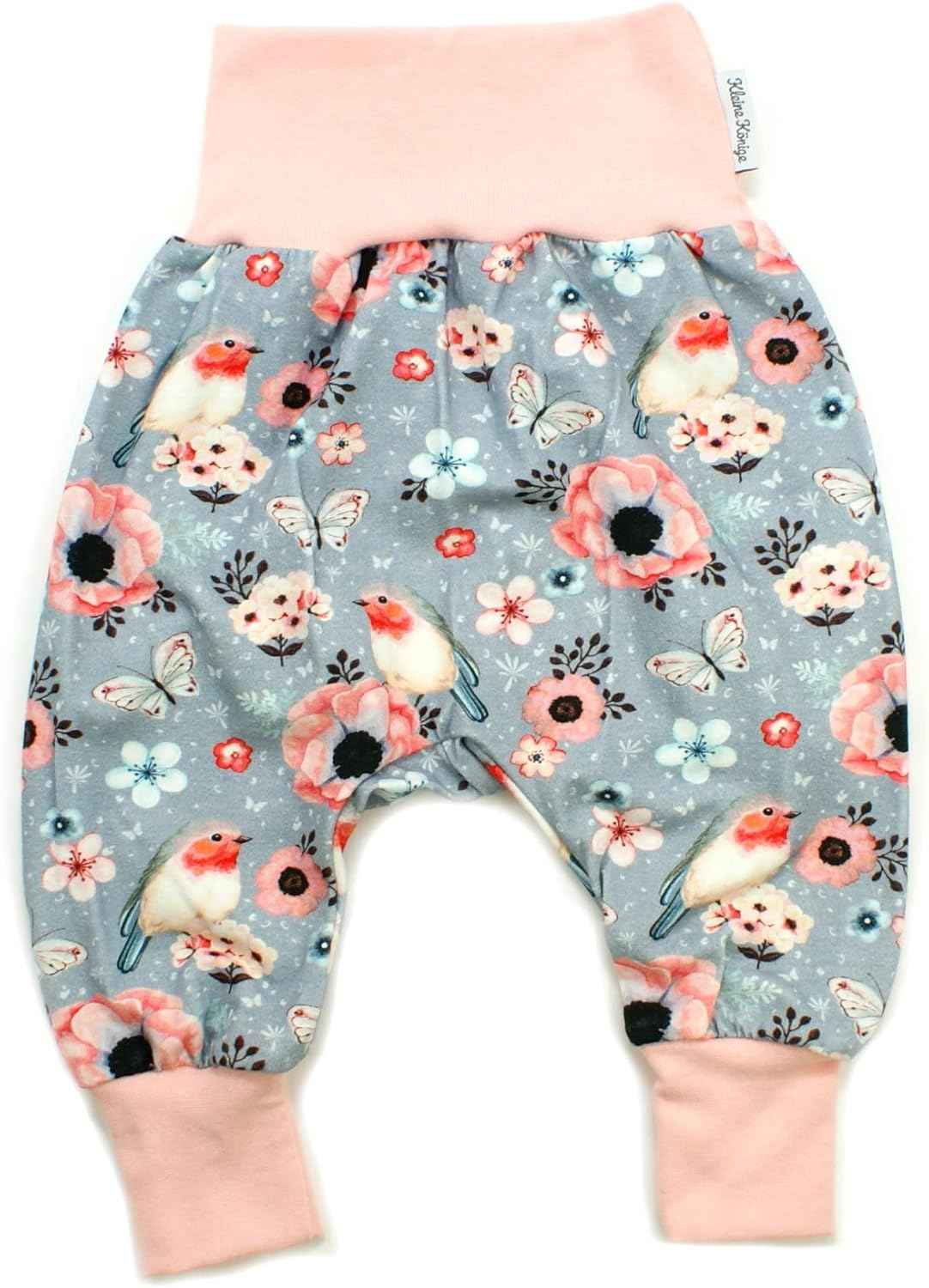Kleine Könige baby girls’ baggy trousers - many models - sizes 50-128 - Oeko-Tex 100 certified