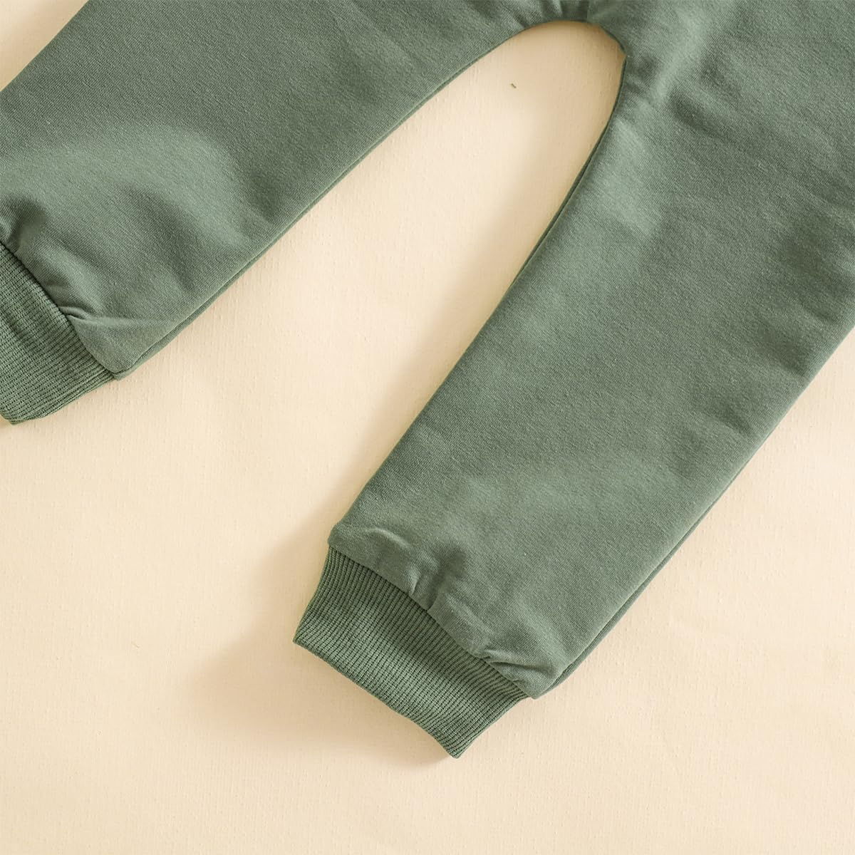 LUVCES Kleinkind Baby Jungen Outfits Langarm Daddy’s Mini Kapuzenpullover Sweatshirts + Hosen 2-teiliges Herbst Winter Frühling Kleidungsset