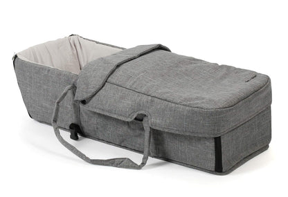 CHIC 4 BABY - Geschwisterwagen DUO mit Tragetasche und Regenschutz, Geschwisterkinderwagen für zwei Kinder, Zwillingswagen, Zwillingsbuggy, Tandemkinderwagen, Tandembuggy, Kinderwagen, Jeans grau