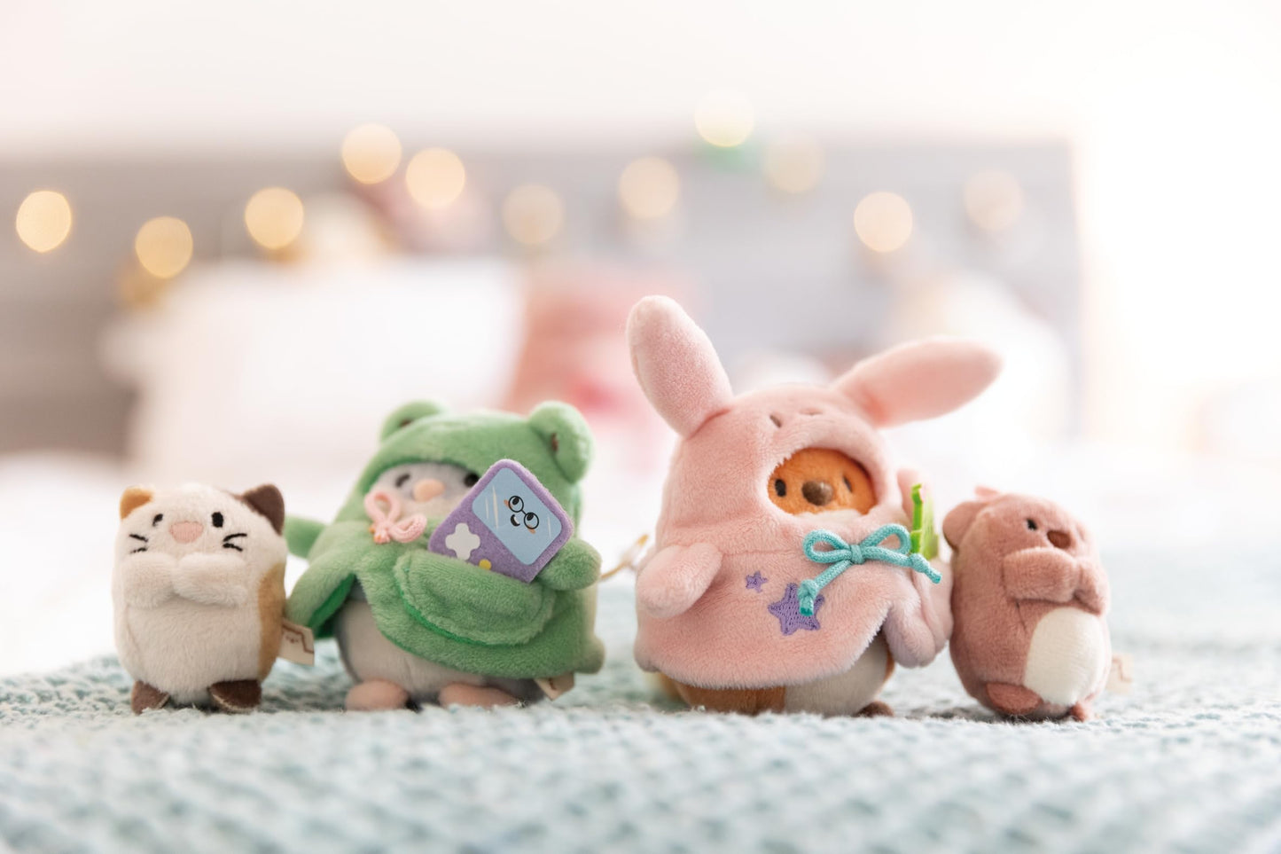 NICI Kuscheltier Fuchs Geeks 5cm rot - Stofftier aus weichem Plüsch, niedliches Plüschtier zum Kuscheln und Spielen, für Kinder & Erwachsene - tolle Geschenkidee