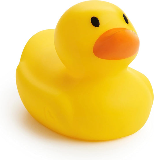 Munchkin White Hot Safety Rubber Bath Duck Toy for Babies or Toddlers | Marker Turns White To Reveal The Word Hot When Bath is Too Hot | Baby Essentials | Baby Bath | Bath Toys | 1 Pack