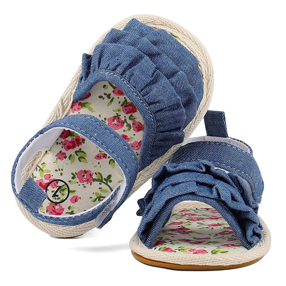 CHEERFUL MARIO Babyschuhe für Mädchen – Sommer Sandalen Lauflernschuhe für Baby Mädchen