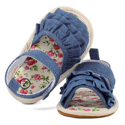 CHEERFUL MARIO Babyschuhe für Mädchen – Sommer Sandalen Lauflernschuhe für Baby Mädchen