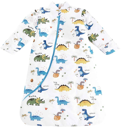 Chilsuessy Baby Sleeping Bag Winter, Removable Sleeves, Warm Lined 3.5 Tog Winter Sleeping Bags, Boys/Girls Sleeping Bag for Toddlers from 6 Months to 6 Years