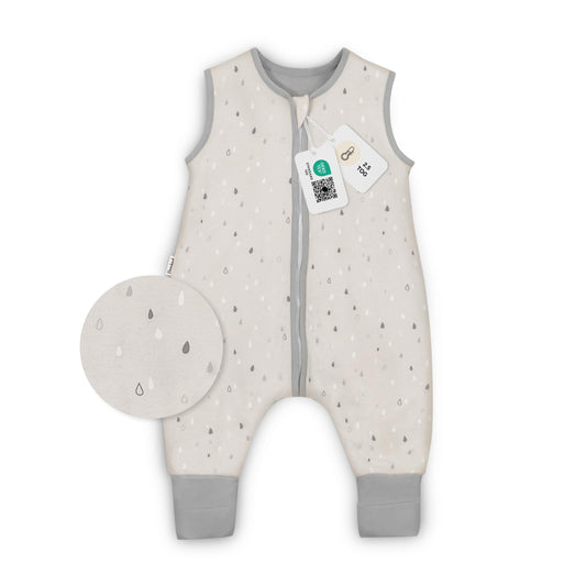 Ehrenkind® Baby Sleeping Bag with Feet, 2.5 Tog, Organic Cotton, All-Year Sleeping Bag, Oeko-Tex Seal, Children’s Winter and Summer Sleeping Bag