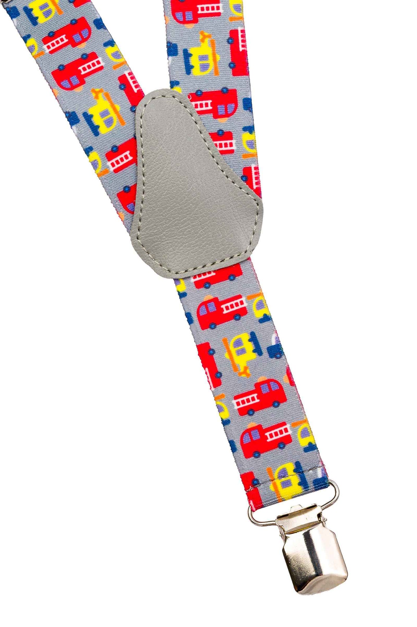 Kids Fire Engine Braces | Elastic Y Braces (1-5 Years) - 2.5cm