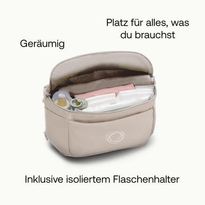 Bugaboo Kinderwagen Organizer-Tasche mit leicht zugänglichen Fächern. Praktisches Accessoire für alle Baby-Essentials in Midnight Black