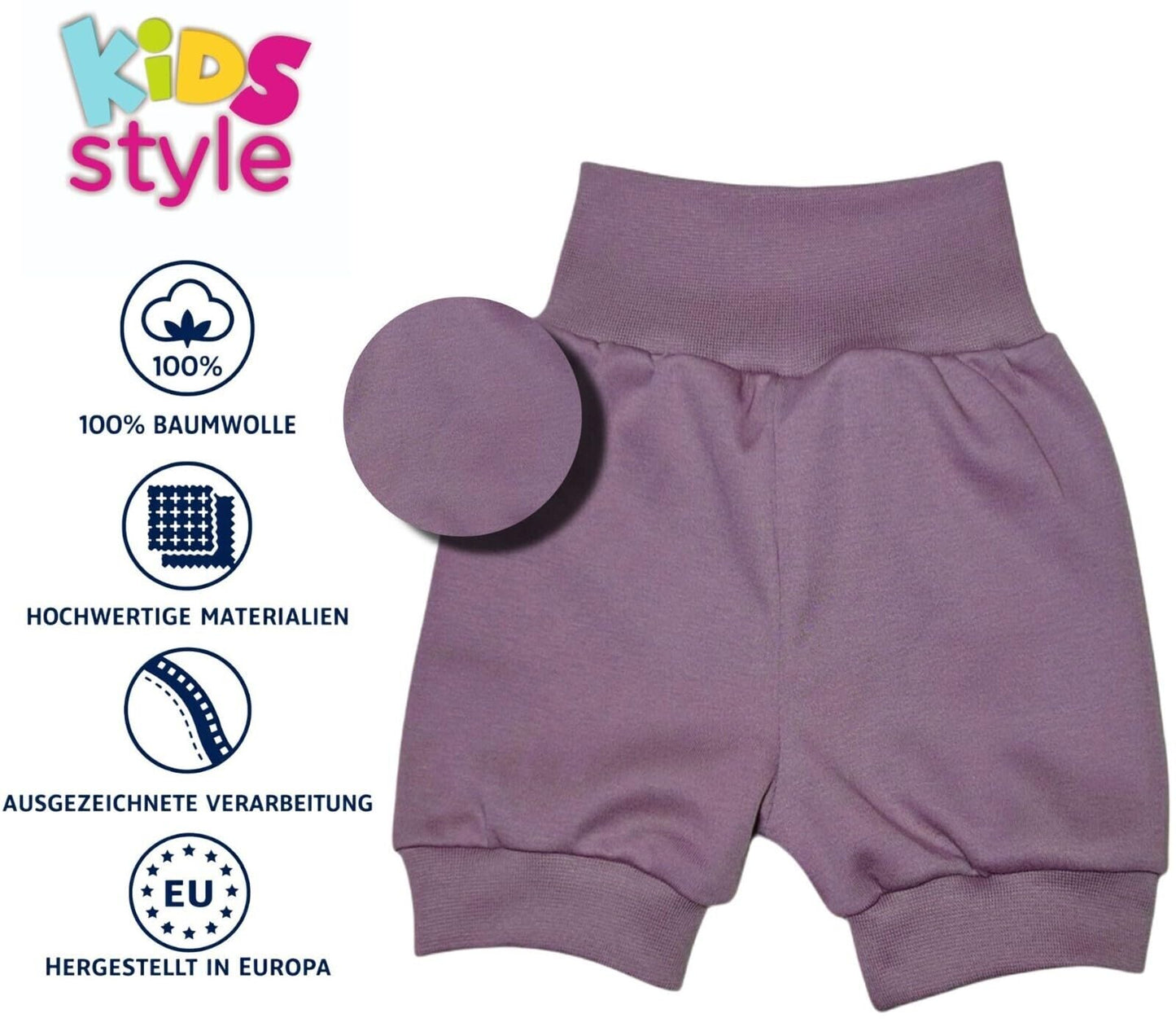 Baby Mädchen Sommer Shorts aus Baumwolle Kurze Hosen