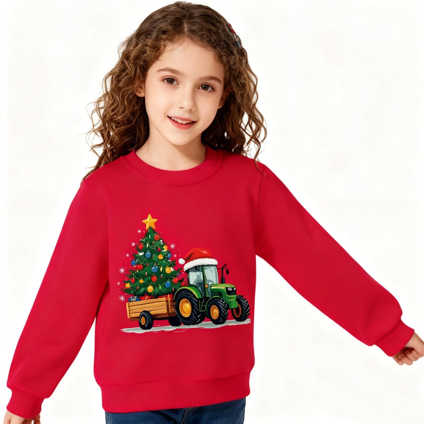 Sweatshirt Mädchen Pullover Kinder Mädchen Baumwolle Langarm Shirt Einhorn Bunny Warm Tops 2-8 Jahre Größe 92 98 104 110 116 122 128