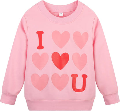 Unicorn Outfits for Little Girls 2 Pieces Ruffle Sleeve Sweatshirt + Leggings Autumn Leopard Clothing Sets 2-10 Years Old