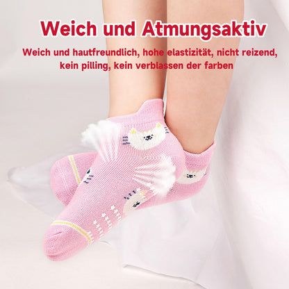 GRPSKCOS Stoppersocken Kinder 12 Paar ABS Socken Rutschfeste Socken Kleinkind Antirutschsocken für 1-7 Jahre Jungen Mädchen