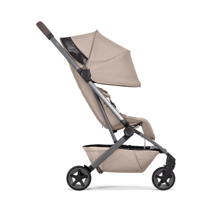 Joolz Aer2 Reise-Kinderwagen – Kompakter Reisebuggy für Babys und Kleinkinder, Einhand-Faltung, Liegefunktion & UPF 50+ Sonnendach, Flugzeug Handgepäck tauglich, ideal für Reisen (Space Black)