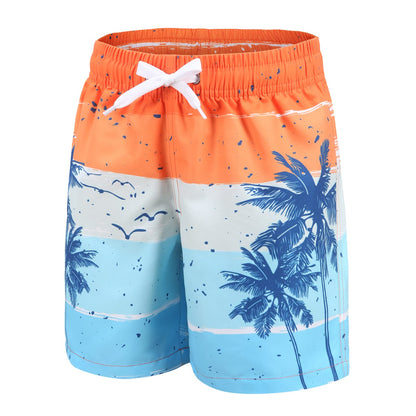Badehose Jungen Kinder Badeshorts Schnell Trocknende Boardshorts Hawaii Strand Shorts 5-14 Jahre