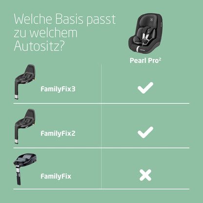Maxi-Cosi Pearl Pro² i-Size, Kleinkinderautositz, ISOFIX, Rückwärtsgerichteter Autositz, Gruppe 1, Ab ca. 6 Monate bis 4 Jahre, 67 bis 105 cm, Authentic Black - Meloni2