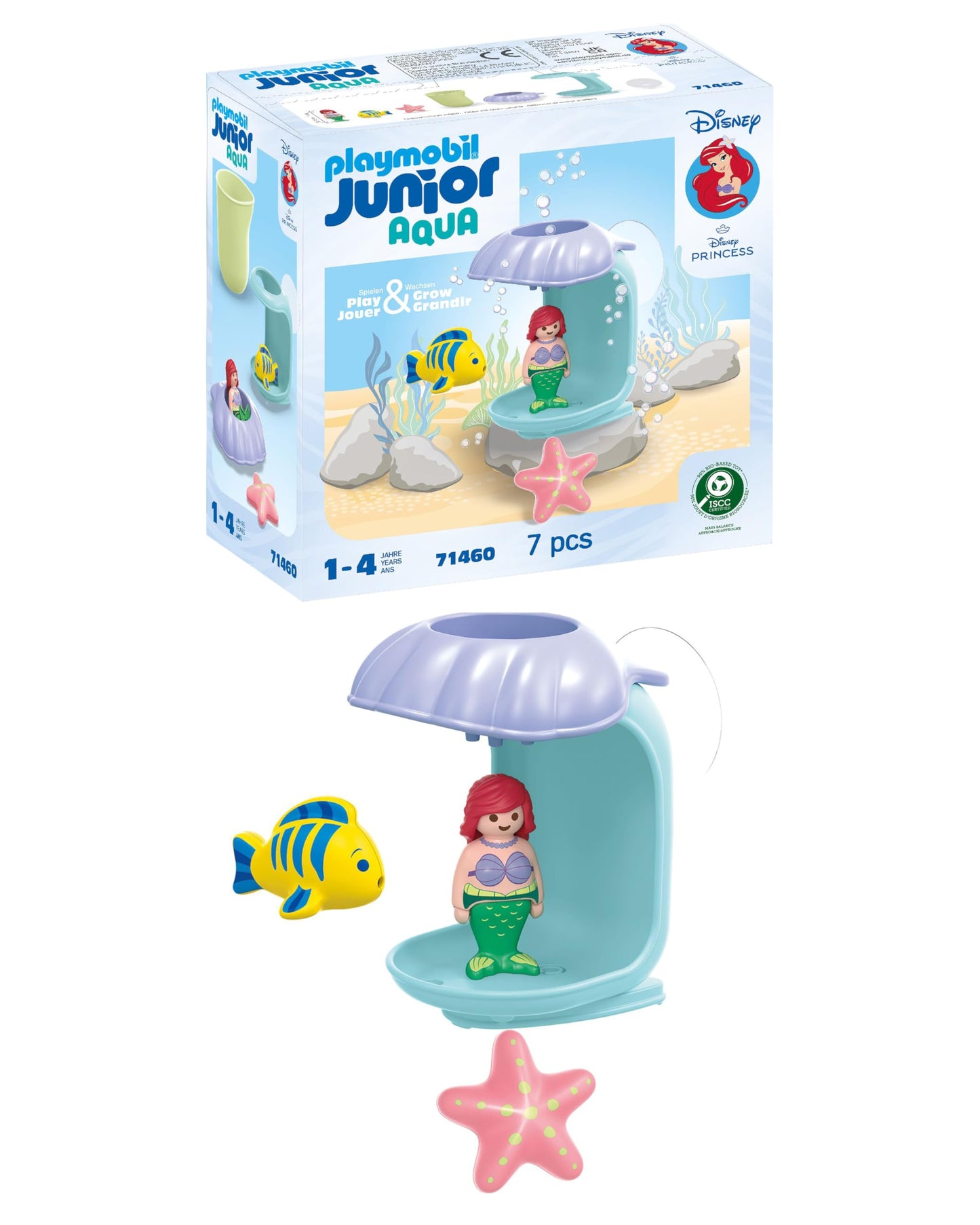 PLAYMOBIL JUNIOR | Disney | Vaianas Katamaran | nachhaltiges Spielzeug aus biobasierten Kunststoffen | für Kinder ab 1 Jahr | 71459